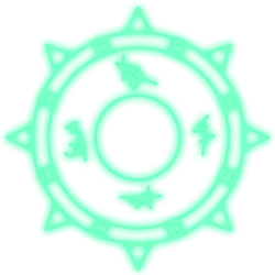 In-game unit selection ring UI element