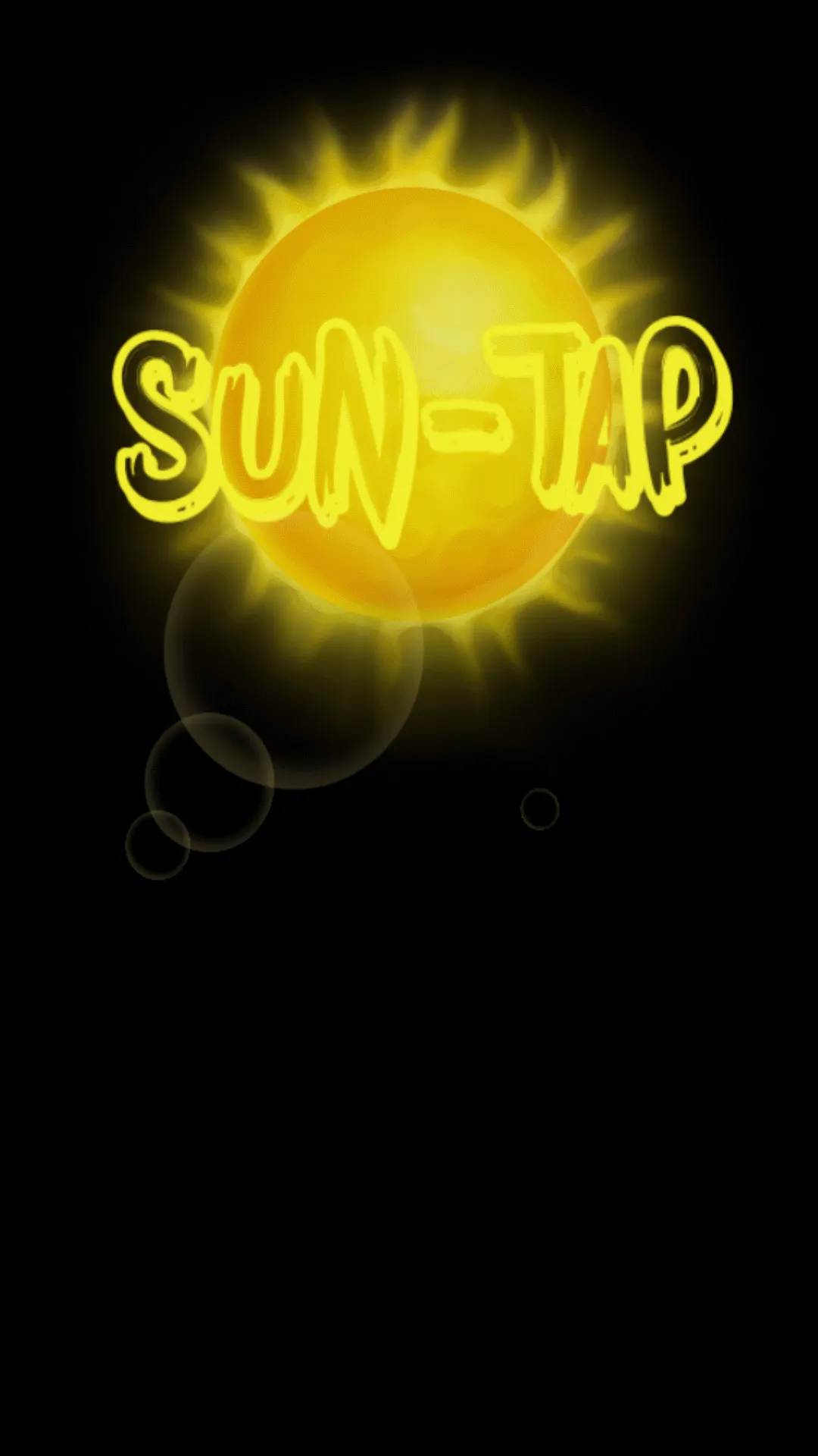 Sun-Tap portrait splash screen artwork