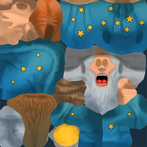 Ozzie character diffuse texture