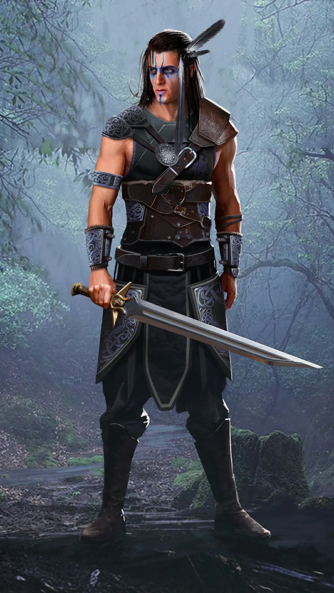 Arena of Honor: rogue character key art